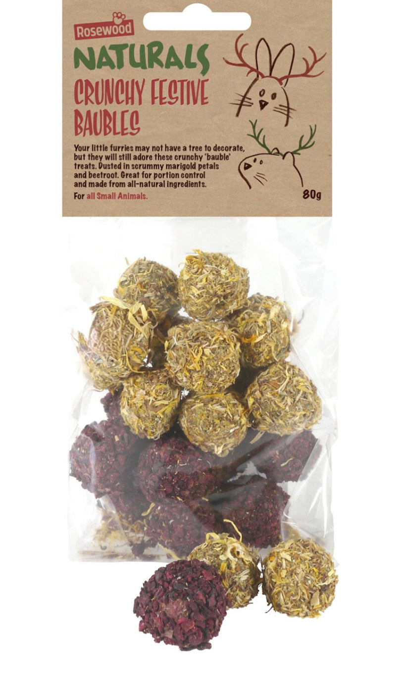 Crunchy Festive Baubles