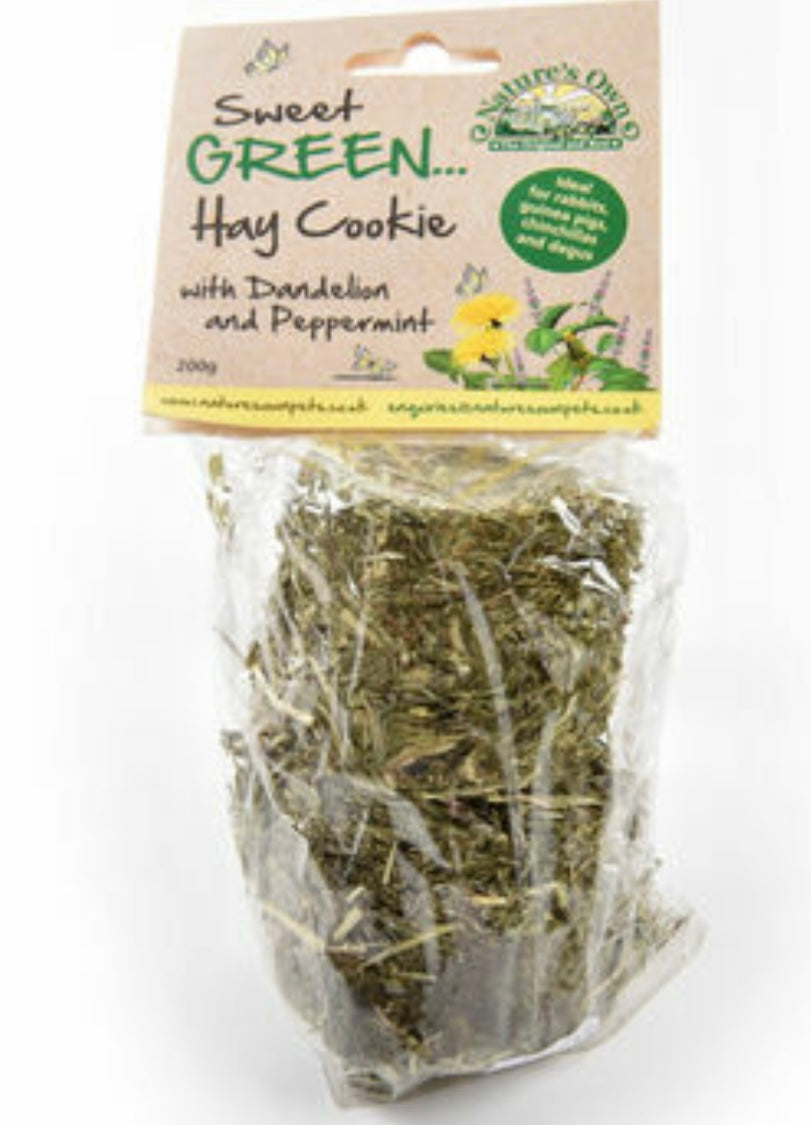 Hay Cookies with Pepermint