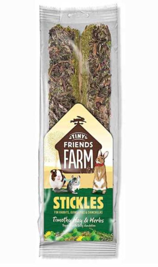 Tiny Friends Farm Stickles - Timothy hay & herbs